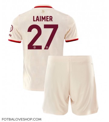 Bayern Munich Konrad Laimer #27 Dětské Alternativní Dres 2024-25 Krátký Rukáv (+ trenýrky)